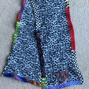 One-of-a-Kind Vintage Super Soft Fleece Scarf in Excellent Condition